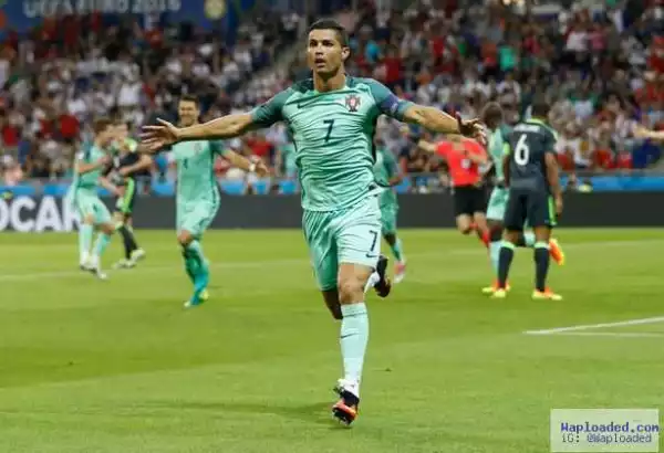 Ronaldo equals Platini’s Euros record
